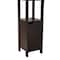 Organize It All 67" Espresso 5-Shelf Ambassador High Cabinet